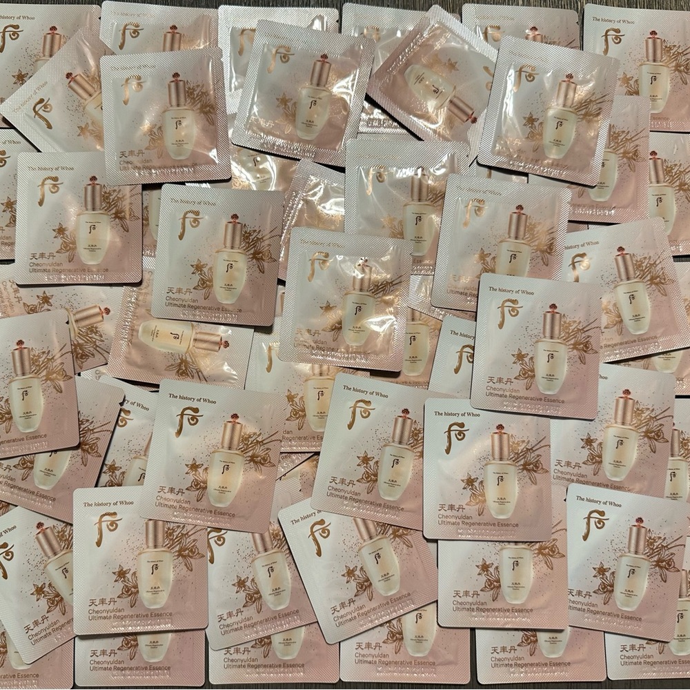 The history of Whoo Cheonyuldan Ultimate Regenerating Essence 1ml x 60 pcs